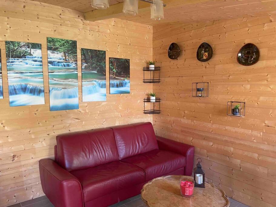 Houdarling Chalet Et Spa Hammam Jacuzzi Et Sauna Ним Экстерьер фото
